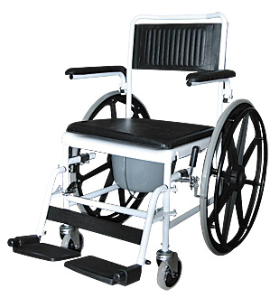 Кресло-коляска  инвалидная с санитарным оснащением 5019W24 