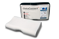 Подушка OrtoCorrect Premium 2 Plus ортопедическая c двумя выемками под плечо (58*34*10/12)