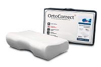 Подушка OrtoCorrect Premium 1 Plus ортопедическая c эффектом памяти(54*30*10/14)
