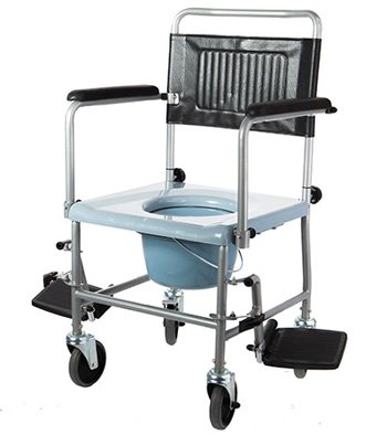 Кресло-каталка с туалетным устройством Barry W2 (5019 W2P)