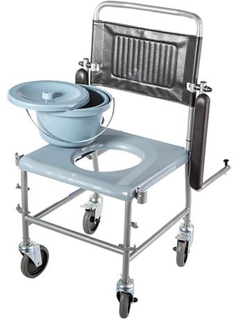 Кресло-каталка с туалетным устройством Barry W2 (5019 W2P)