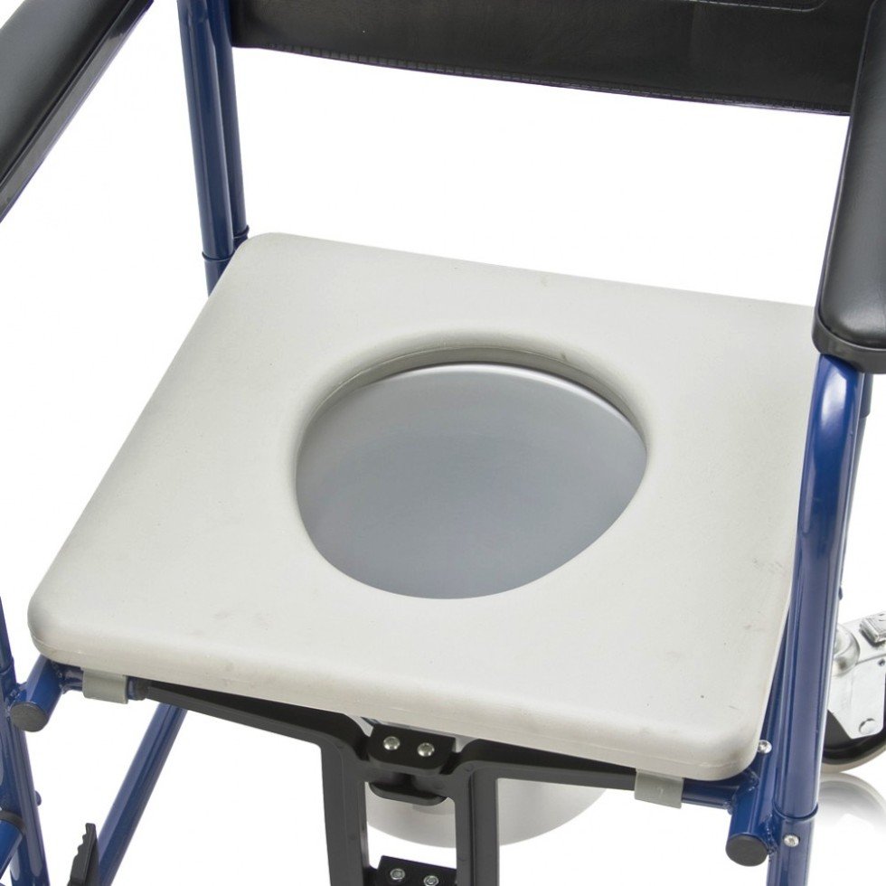 Кресло-каталка с санитарным оснащением Н009В Армед