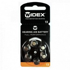 Батарейки для слуховых аппаратов WIDEX 13 Батарейки для слуховых аппаратов WIDEX 13