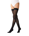 Чулки V-F23E9 Varisan Fashion короткие 1 класс компрессии, 3 черный 